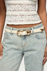 Venus Faux Leather Belt