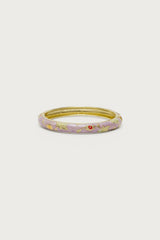 Vintage Floral Bangle Bracelet