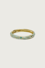 Vintage Floral Bangle Bracelet