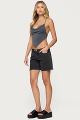 Tilla Backless Cowl Neck Top