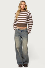 Vintage Washed Low Rise Baggy Jeans