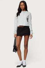 Vickie Ribbon Knit Cardigan
