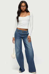 Ximena Scoop Neck Top