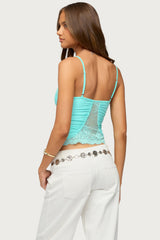 Yanny Lacey Tank Top