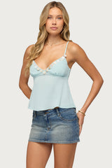 Willah Coastal Charm Babydoll Top