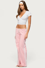 Yilenah Wrap V Neck Top