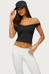 Xavier Off Shoulder Cutout Top