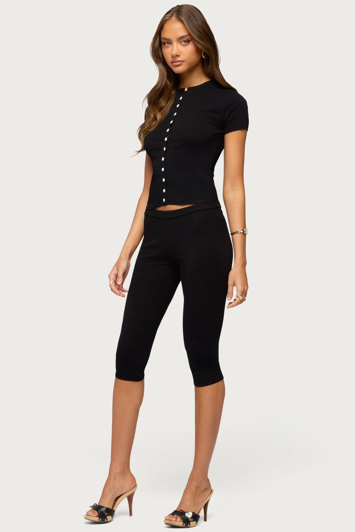Vanessa Knit Capri Pants