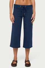 Zanele Side Stripe Capri Sweatpants