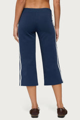 Zanele Side Stripe Capri Sweatpants